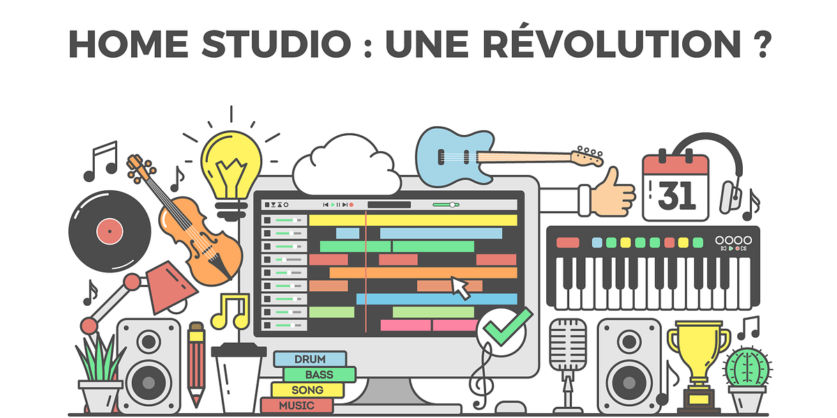 La révolution du home studio dans la composition musicale