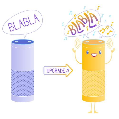 Sound system and ux of your voicebot